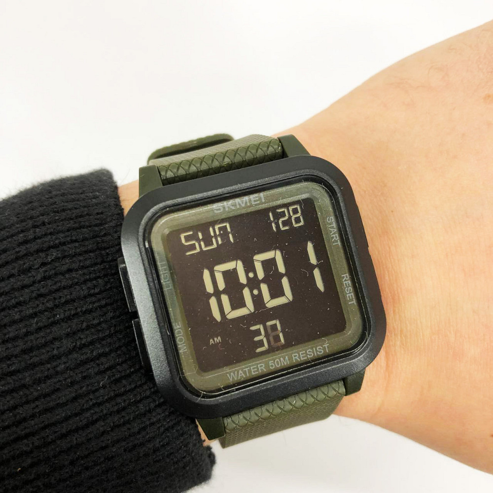 Годинники наручні електронні тактичні SKMEI 1894AGBK, Годинник CG-393 армійський оригінал Київ - фото 4