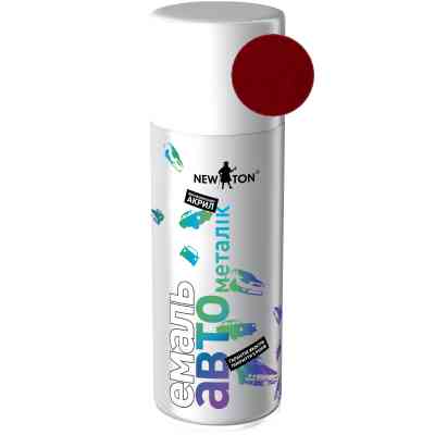 Аэрозольная краска для автомобиля New Ton 104 мет. калина 400 мл (000000291) Винница