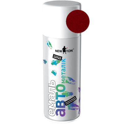 Аэрозольная краска для автомобиля New Ton 104 мет. калина 400 мл (000000291) Винница - изображение 1