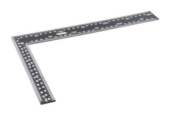 Кутник будівельний сталевий двосторонній MASTERTOOL 200х300 мм 30-3300 Коломыя