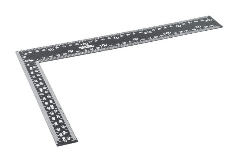 Кутник будівельний сталевий двосторонній MASTERTOOL 200х300 мм 30-3300 Коломыя - изображение 1