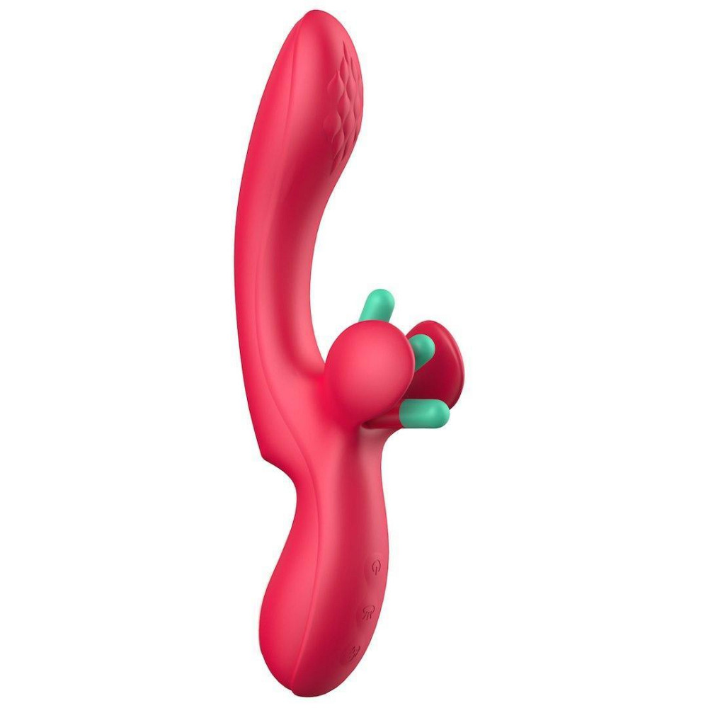 Вібратор - Erospace Sweet Play G-Spot & Critoral Flappinng Vibrator A16 Sex Aura Київ - фото 2