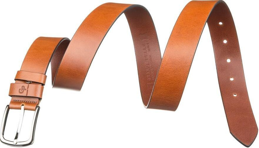 Ремень мужской Коричневый (GRANDE PELLE) Киев - изображение 14