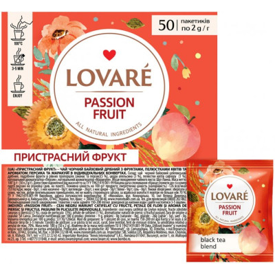 Чай Lovare "Passion fruit" 50х2 г (lv.72151) Вінниця - фото 2