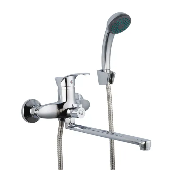 Смеситель для ванны с душевым гарнитуром Frap F22001 хром Киев