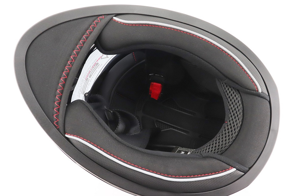 Шолом інтеграл, закритий (сертифікація DOT)+відкидні окуляри BLD-M67 М (57-58см), ЧОРНИЙ/НЕОНОВО-ЗЕЛЕНИЙ Киев - изображение 7