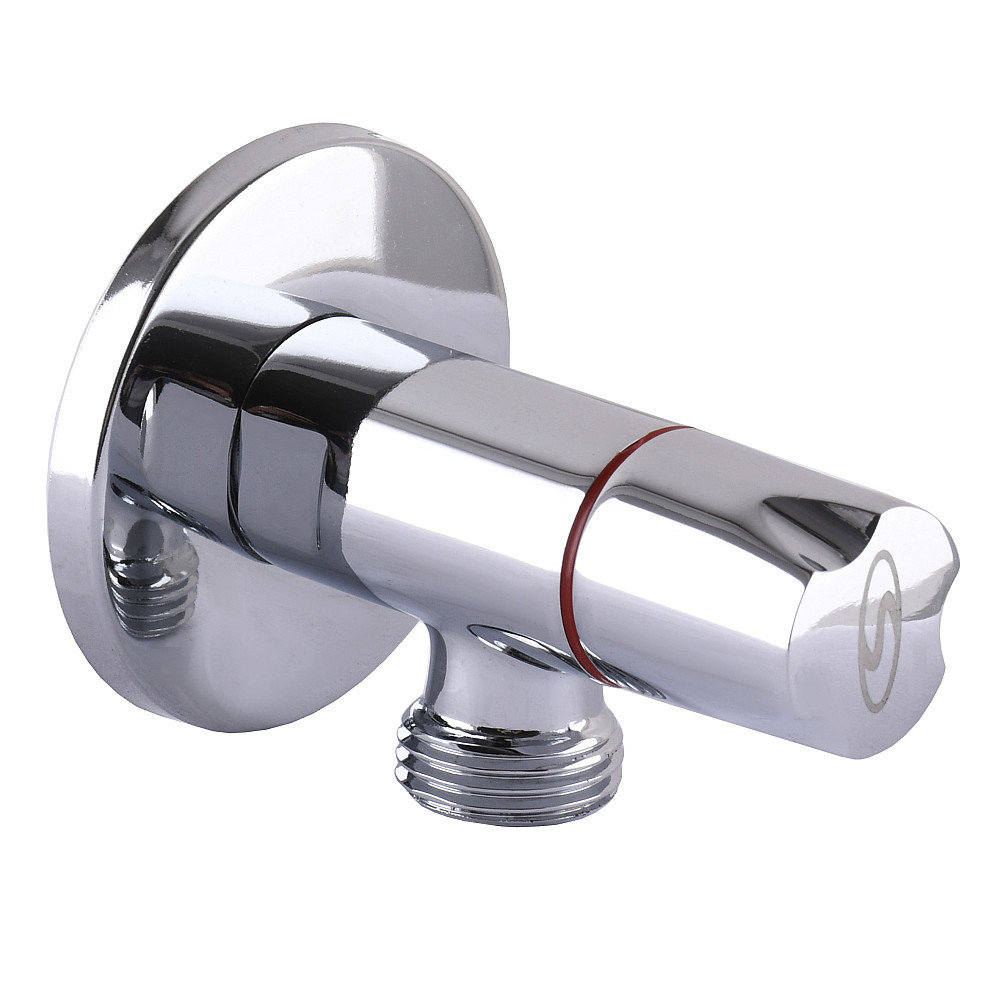 Кран напівобертовий кутовий SOLOMON 1/2″х3/4″ 9081 (2 шт) Тернополь - изображение 1