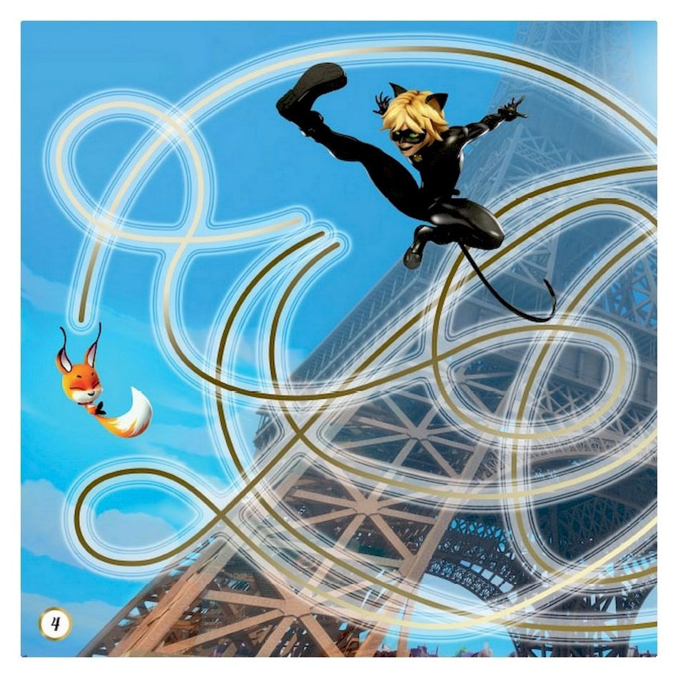 Лабіринти з наклейками "Сила перетворення" Леді Баг 1249014, 450 наклейок Вінниця - фото 4