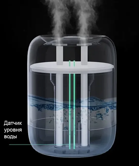 Зволожувач повітря бездротовий Alto зелений Дніпро - фото 8