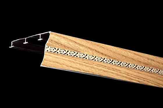 Алюминиевый карниз тройной БР-03 Дуб ясный 2.5 Бровары