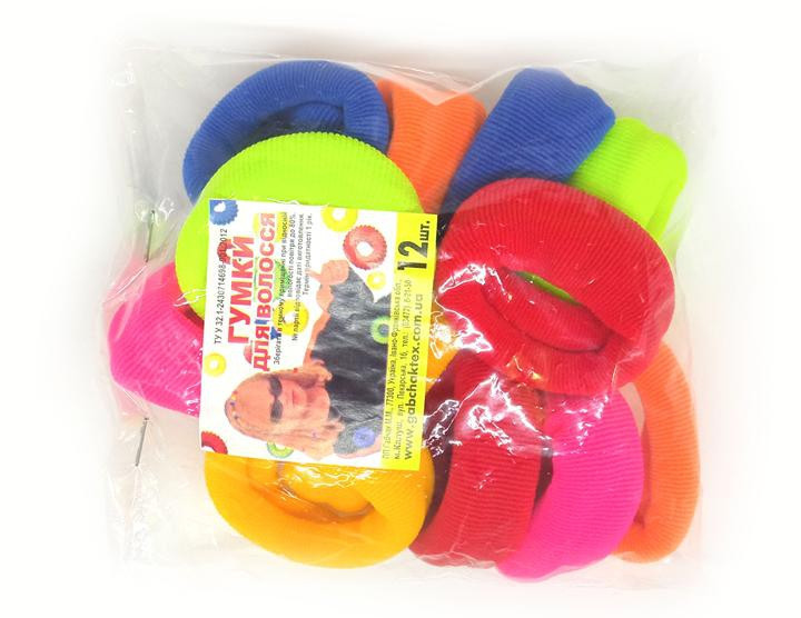 Резинка для волос детские 12 шт Киев - изображение 1