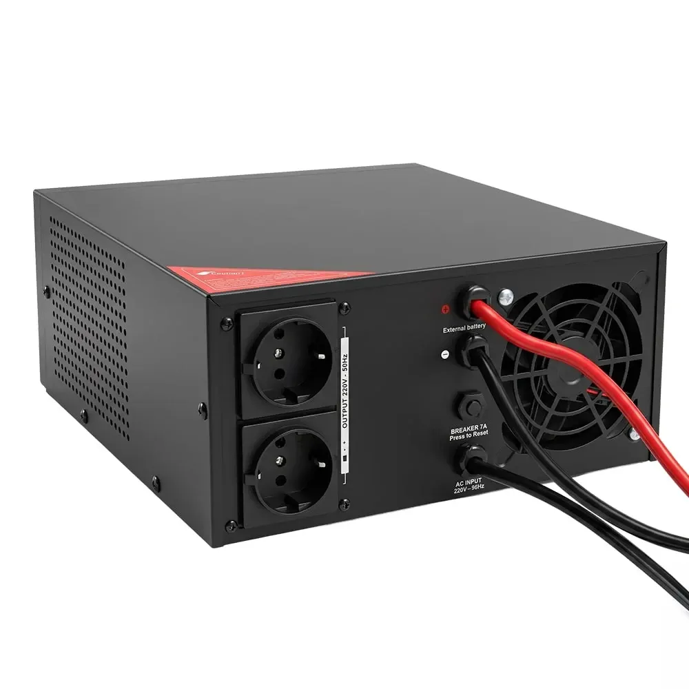Інвертор Kraft KRF-AVR600VA/500W-12V з правильною синусоїдою під зовнішній акумулятор (42-00094) Киев - изображение 15