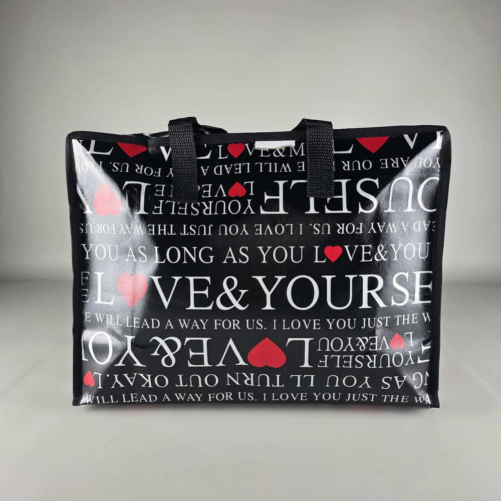 Сумка господарська, поліпропіленова, з кольоровим малюнком No1 Кольорова (38x34x18) (1 шт.) Харків - фото 6