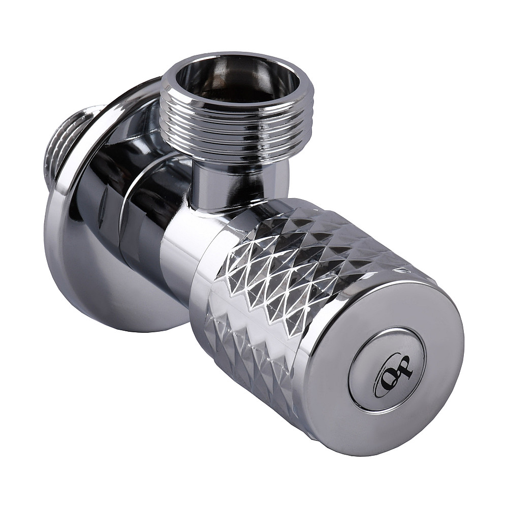 Кран кутовий кераміка  PROFESSIONAL EXCLUSIVE 1/2″X3/4″ 898 CHROME (1шт.) Тернопіль - фото 2