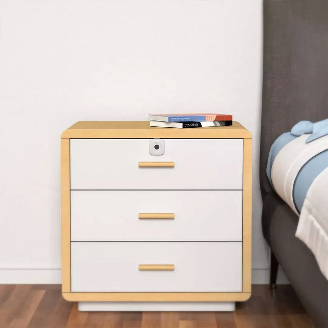 Меблевий замок з відбитком пальця Xiaomi Yeelock Fingerprint Drawer Cabinet Lock (ZNGS06YSB) Николаев - изображение 5