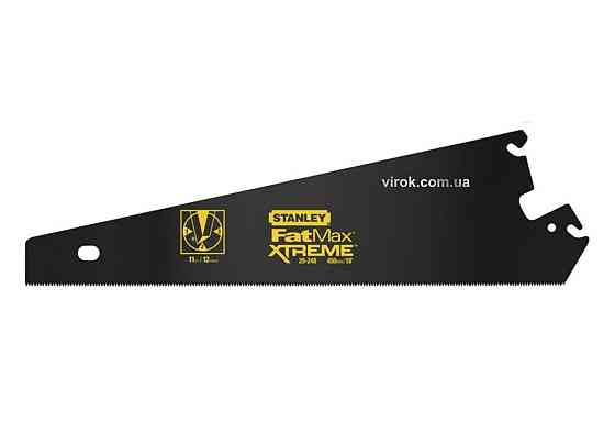 Полотно для ножівки STANLEY "FatMax Xtreme" : L= 450 мм, 11 зуб/1", тефлонове покриття "Blade Armor" Одеса