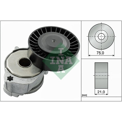 Натяжитель ремня с роликом INA 534 0604 10 Винница - изображение 1