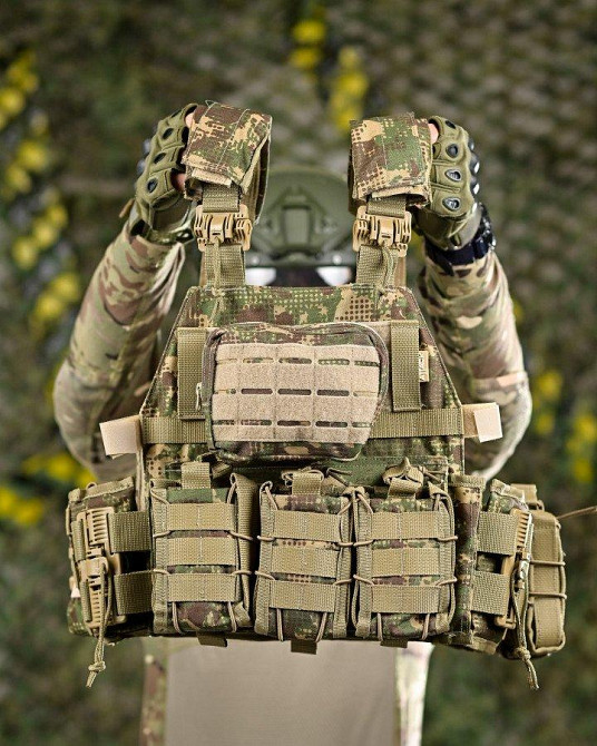 Плитоноска Attack варан 4 точки швидкого скидання ВТ 2532 Одеса - фото 1