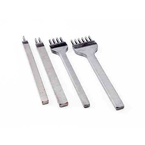 Пробійники ромбоподібні рядкові для шкіри, 4 шт Вінниця