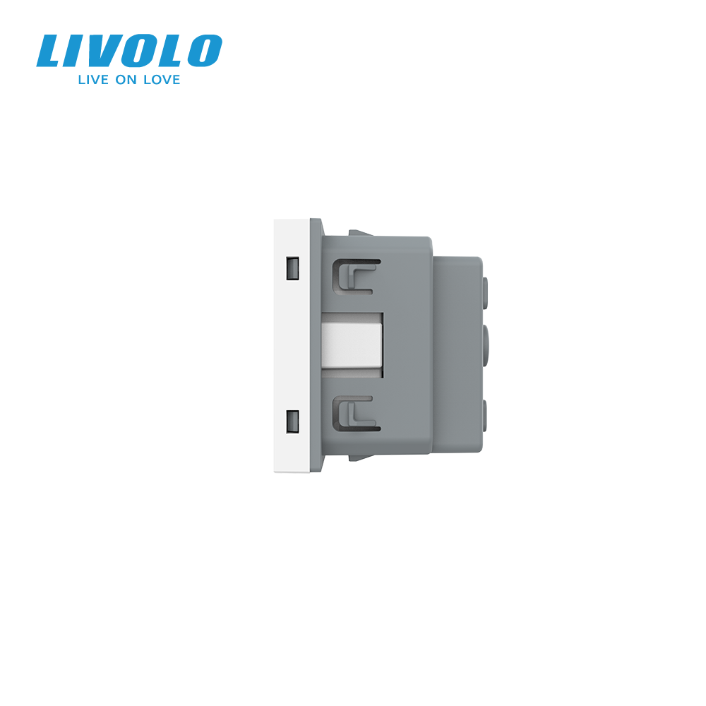 LIVOLO Електрична розетка LIVOLO, біла, 16А 250В, з заземленням і захисними шторками, модуль бе Коломия - фото 8
