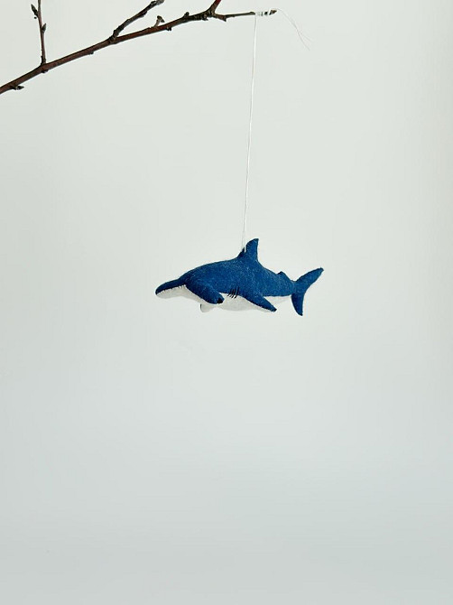 Мягкая фетровая игрушка акула-молот ручной работы – безопасная развивающая игрушка Киев - изображение 6