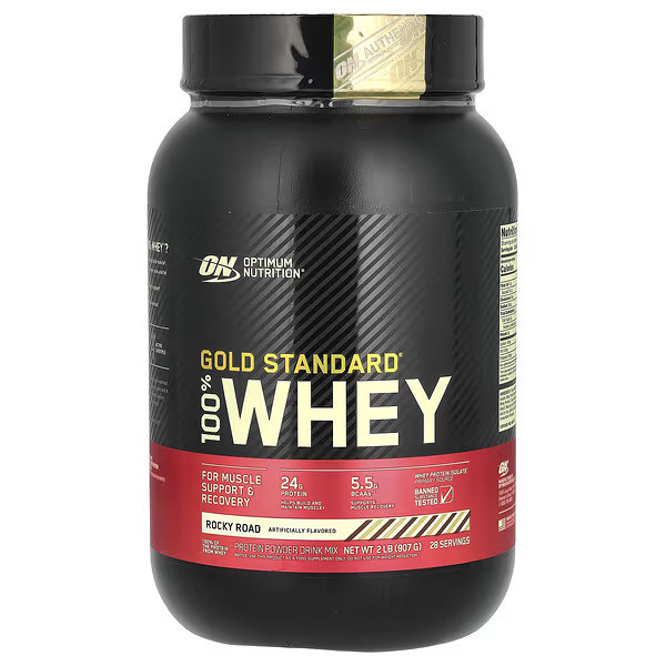 Протеин Optimum Nutrition Gold Standard 100% Whey 907 g (Rocky road) Луцк - изображение 1