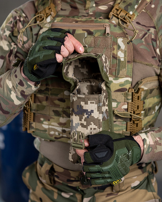 Підсумок для АК кордура на 2 магазини закритий підвійний піксель Одеса - фото 18