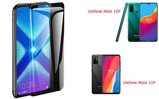 Защитное стекло NeoGlass для Ulefone Note 10P, Note 11P – ультрапрозрачное и устойчивое Киев