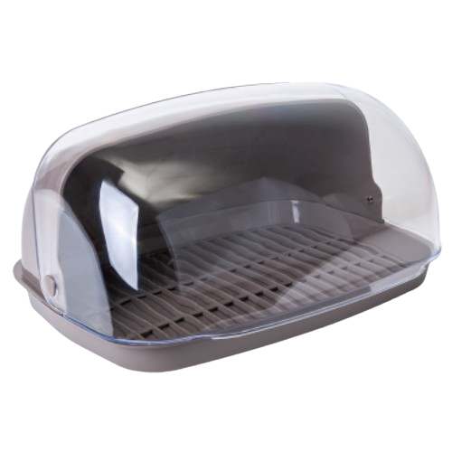 Хлібниця 32*25*17см пластик капучіно Алеана Житомир - фото 1