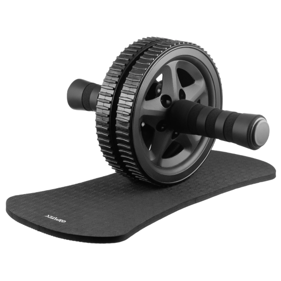 Ролик для пресу Gymtek подвійний + килимок Київ
