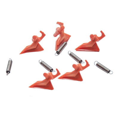 Сепаратор тефлонового валу AHK Konica Minolta Di152/183/Bh162/180/210 (5шт) с пруж 4021-5720-02 (KS-70262235) Вінниця - фото 1