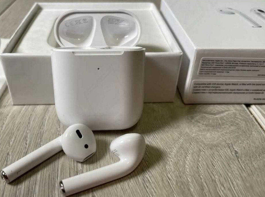 Airpods 2 SERIES PREMIUM 1в1 + чехол Киев - изображение 1