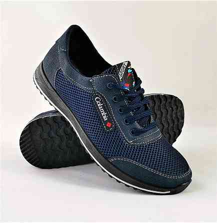 Кросівки Чоловічі Сіточка Сині Літні (розміри: 41) Відео Огляд Дніпро