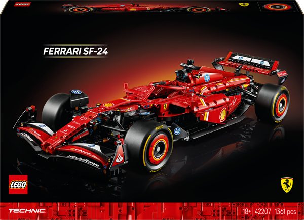 Конструктор LEGO Technic Автомобіль F1 Ferrari SF-24 1361 деталь (42207) Харків - фото 1