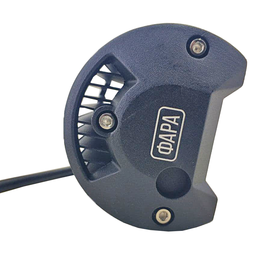 Фара LED прямокутна 72W (24 діода) 133 мм Мукачево - фото 2