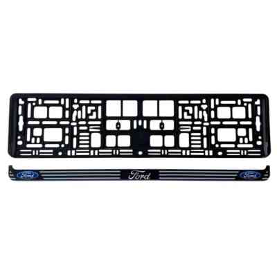 Рамка номерного знака Poputchik Ford (24-104-IS) Винница