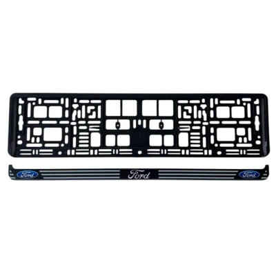 Рамка номерного знака Poputchik Ford (24-104-IS) Вінниця - фото 2