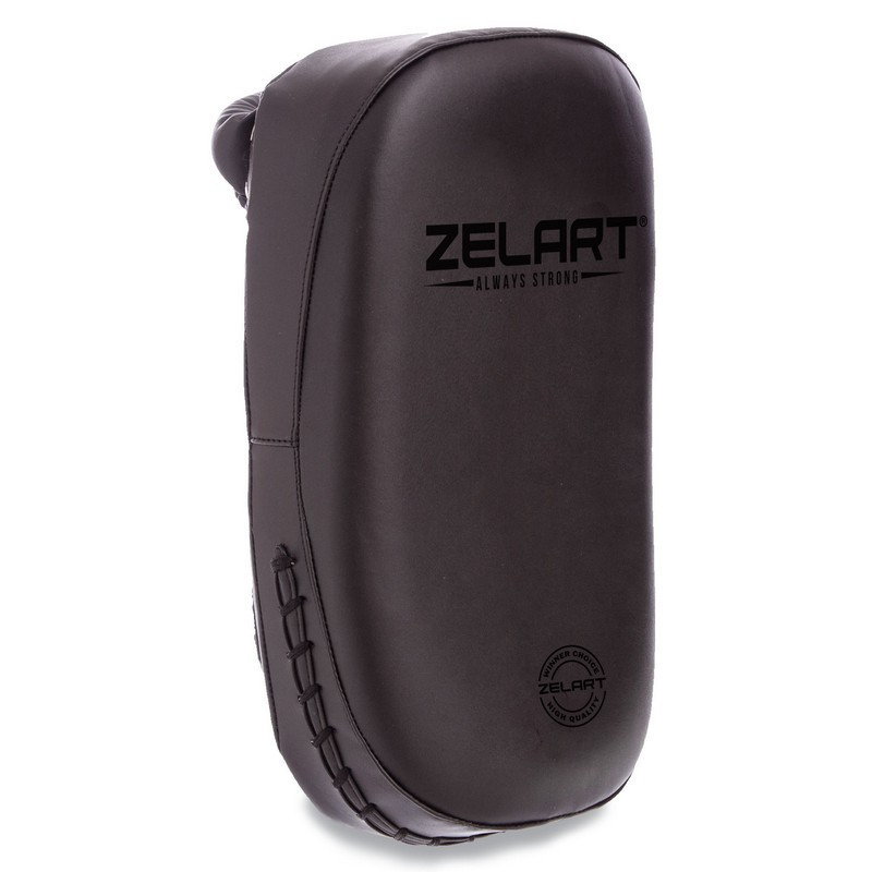 Пади для тайського боксу Тай-педи Zelart BO-8253 розмір 35x20x10 см чорний Київ - фото 2