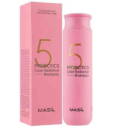 Шампунь з пробіотиками для захисту кольору 5 Probiotics Color Radiance Shampoo Masil 300 мл Київ
