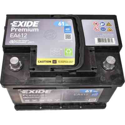 Акумулятор автомобільний EXIDE PREMIUM 61A (EA612) Вінниця