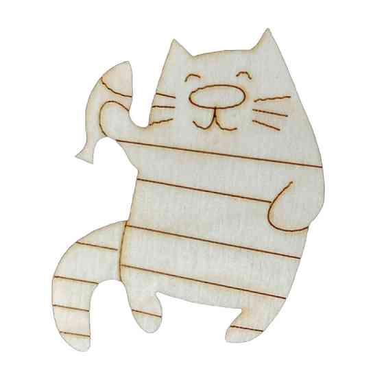 Набір дитячої творчості Розпис по дереву "Магніти-веселі коти" РД-011 Вінниця