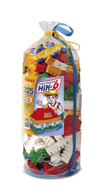 Дитячий конструктор НІК-6 70934, 325 великих деталей Вінниця - фото 2