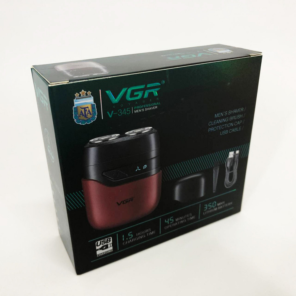 Професійна бритва для чоловіків VGR V-345, Бездротова електрична бритва для гоління BZ-28 Львів - фото 12