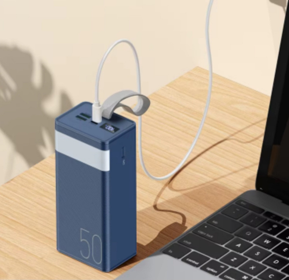 Портативний акумулятор павербанк Remax J86A PB 50000 ГраФіт Одеса - фото 8