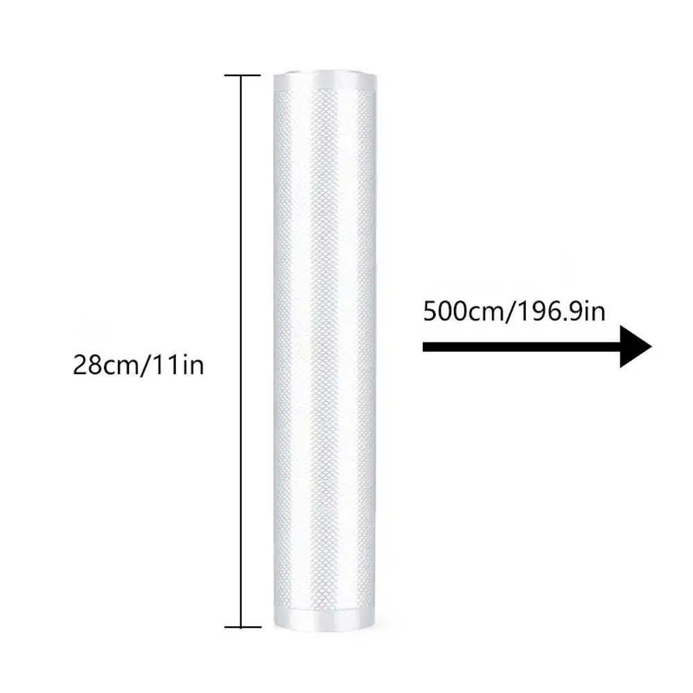 Вакуумні пакети для їжі 5 м х 28 см / Рифлені пакети для вакууматора / Пакети вакуумні Київ - фото 9
