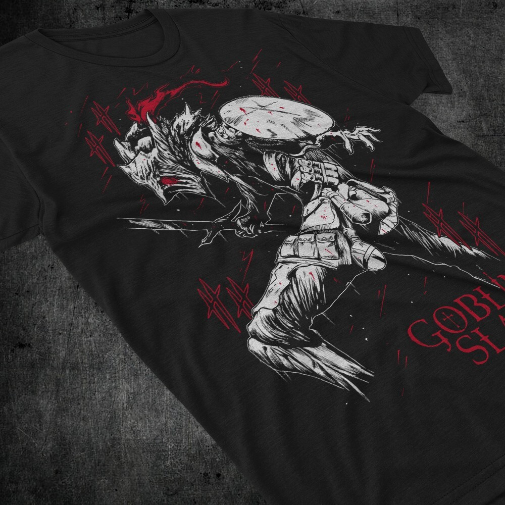 Футболка аниме Гоблин Слайер Аниме Манга оверсайз (S/M/L) Черний AnimeJ0821 Днепр - изображение 1