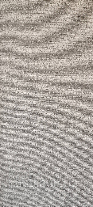 Шпалери вінілові на флізеліні Marburg Travertino 1.06х10 однотонні дрібна горизонтальна смужка коричневі Київ - фото 1