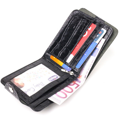 Портмоне Canpellini З натуральної шкіри Чорне (21572) Вінниця - фото 9