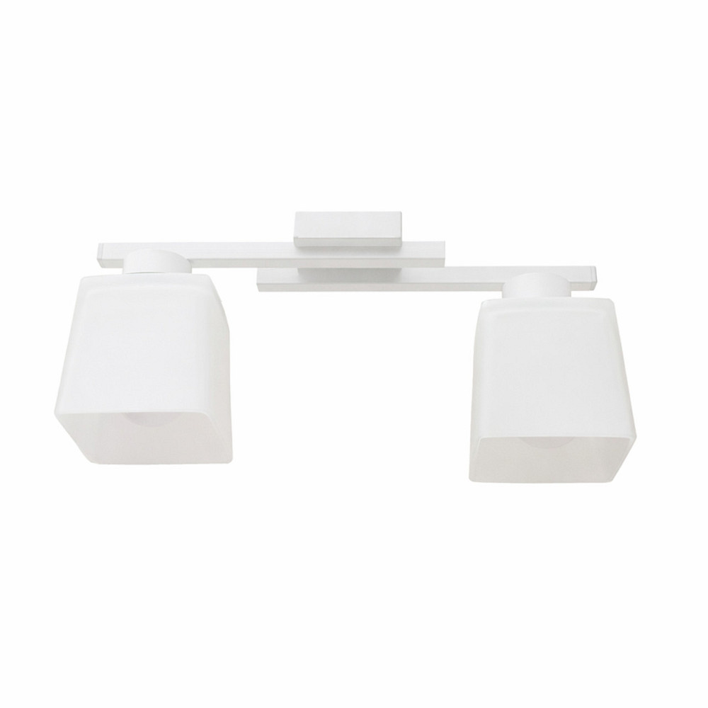 Люстра потолочная на два плафона MSK Electric Dublin под лампы Е27 белая NL 16610-2 WH Одесса - изображение 3