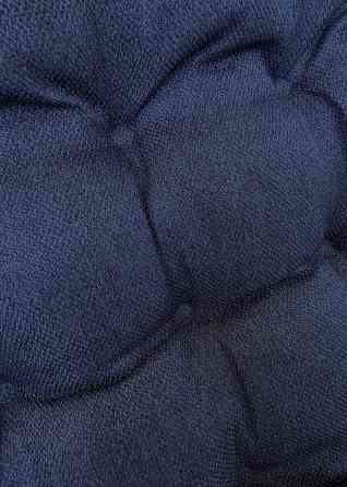 Подушка для стільців (40x120х4 см) подвійна Decorator Мальмо колір темно-синій 84-172 Київ